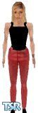 Sims 1 — Buffy by Faithtastic — Buffy from a fourth season promo shot. Here she wears a black top and red leather