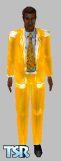 Sims 1 — Wax by Jenny Klingborg — Yellow suit in all three skintones. 