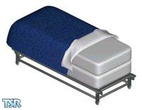 Sims 1 — Spartan Royal Blue Special by Mary Elizabeth Chang — For single Sims on a tight schedule AND a tight budget,