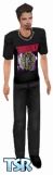 Sims 1 — Chris Cornell by Lavandah Smith — This skin would have looked better with long hair; oh well.