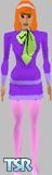 Sims 1 — Daphne Blake from Scooby-Doo by Mark and Michelle — Daphne Blake from Scooby-Doo.