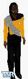 Sims 1 — Lt. Warf by MMMan — Star Trek Skins is my first series.