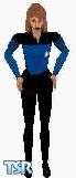 Sims 1 — Dr. Beverly Crusher by MMMan — Star Trek Skins is my first series.