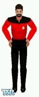 Sims 1 — Commander Riker by William.T Riker — A Character of Star Trek The next Generation.