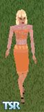 Sims 1 — Prada Two Piece by Sabina — Sexy Prada two piece with light almost invisible fabrics. Notice purple shirt, is it