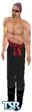 Sims 1 — Jens Pirate by Jenifer Bryan — I love pirates and no one had a skin I liked, so here is my version.