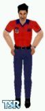 Sims 1 — Nicky by N. Irving — This Sim is Me, in a England away shirt with Blue Jeans, ready for Euro 2000.