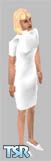 Sims 1 — White by eAzazel — It's a nice white dress, which seems to be for summer outdoor party.
