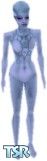 Sims 1 — Female Alien by Divinity6023 — She has come to assimilate you neighborhood!