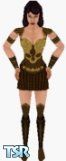 Sims 1 — Xena by AlaskanDawn — This is a Xena skin.