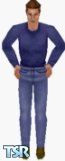 Sims 1 — Dan by Tim Clegg — This is Dan, my bestest of best friends.This skin uses the standard B003 body and the C003