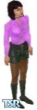 Sims 1 — Pat by Eric Hammer — I went to high school with a chick who wore this outfit. That was so long ago I'll only