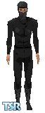 Sims 1 — Ninja by Michael Bencomo — A ninja would make a great new xtreem career or a thief. This skin looks best when